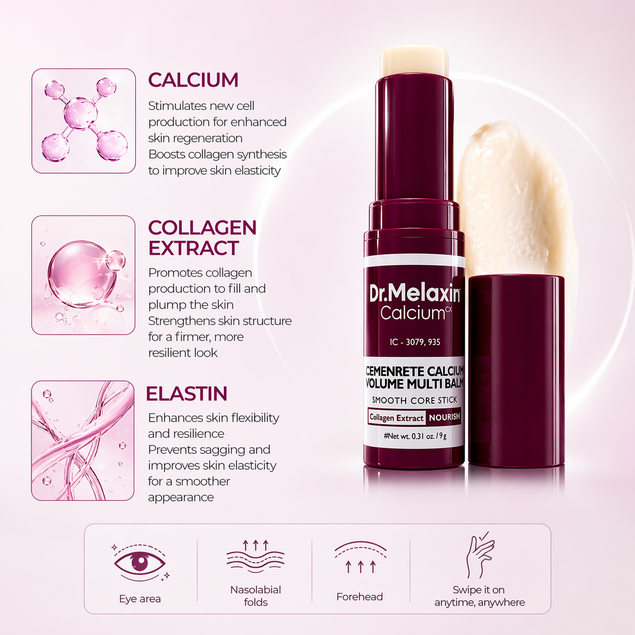 Dr.Melaxin Cemenrete Calcium Multi Balm 9g