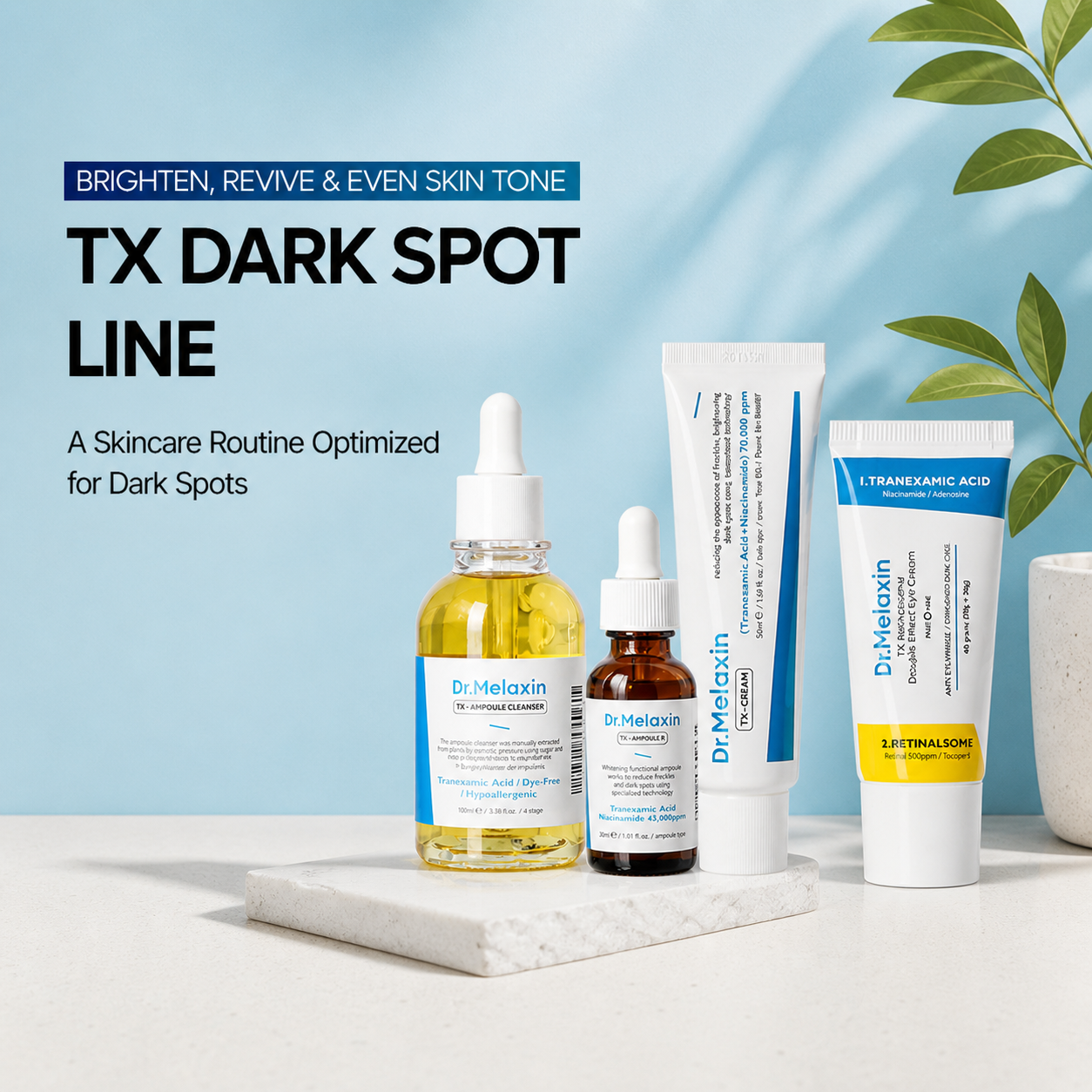 DR.Melaxin TX Tranexamic Acid CREAM, 1.7 fl oz (50 ml)