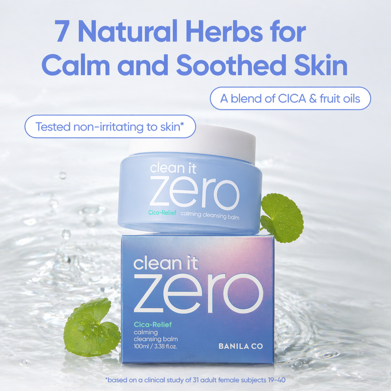 BANILA CO Clean it Zero Calming Cleansing Balm 100ML/3.38 OZ