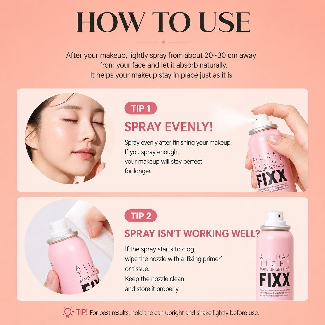 SONATURAL All Day Tight Make Up Setting Fixer 2.53 fl oz