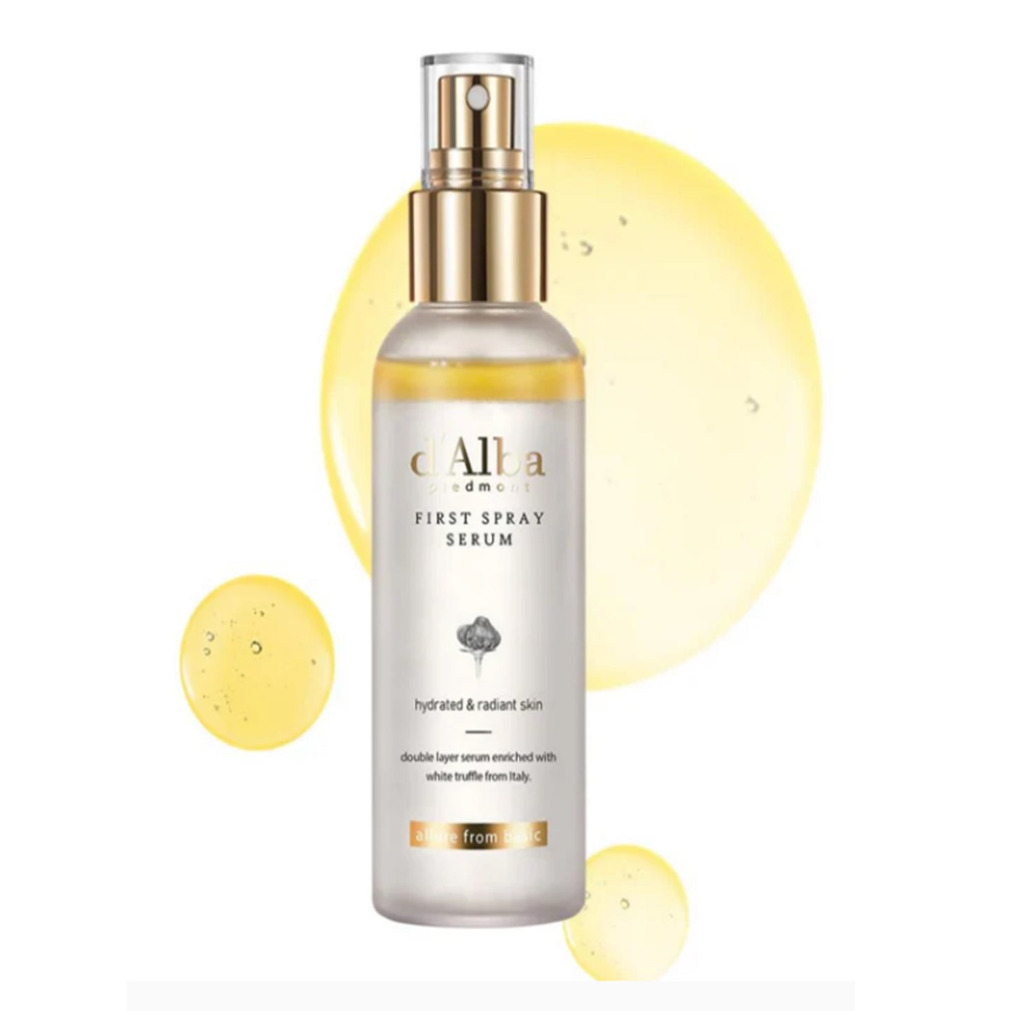 Sérum aromático en spray d'Alba Piamonte con trufa blanca italiana 