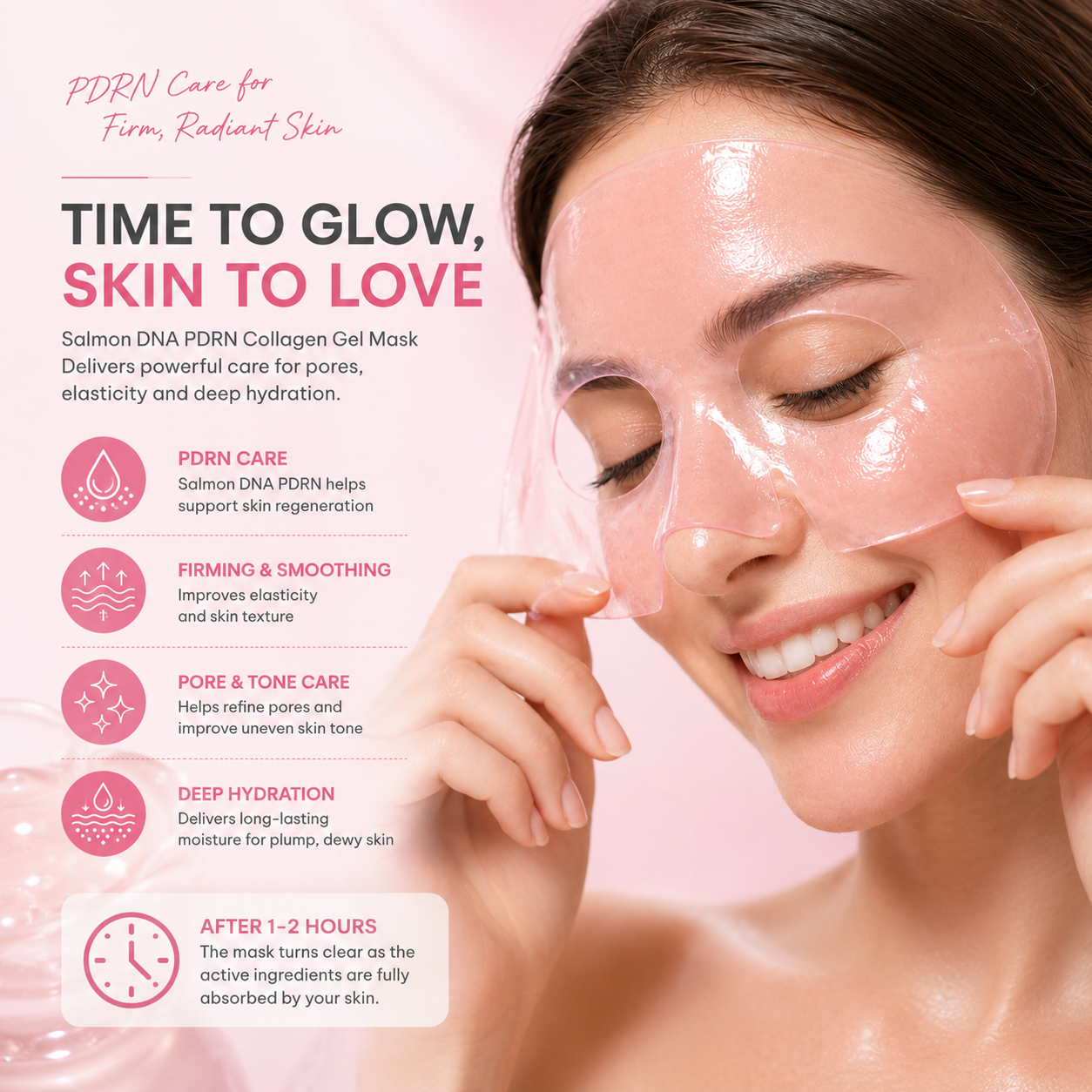 Salmon PDRN Firming Hydrogel Mask (4ea)