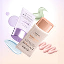d'Alba Waterfull Tone-Up Sunscreen Set (Pink 50ml + Purple 50ml)