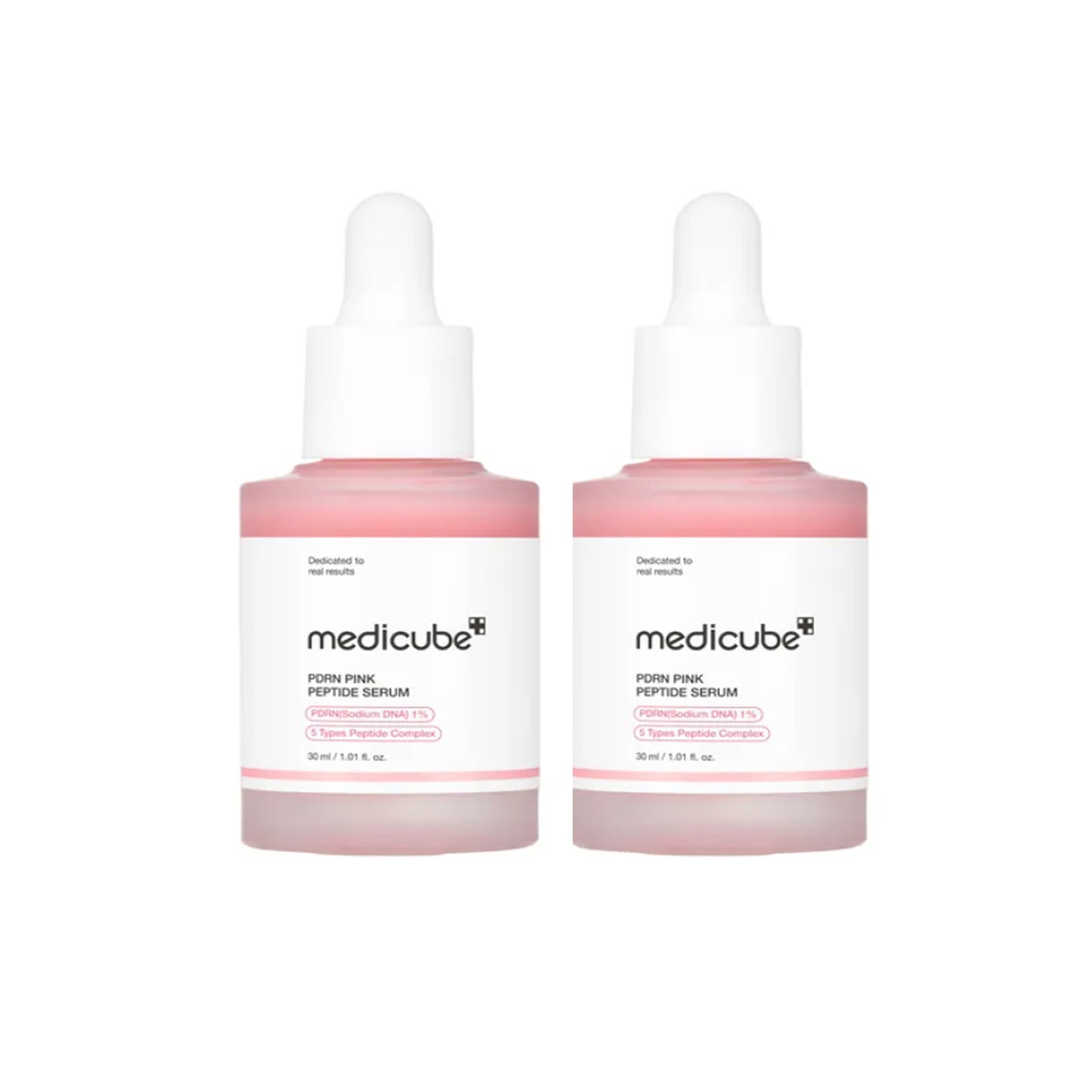 Medicube (Double Pack) PDRN PINK PEPTIDE SERUM 30ML