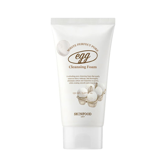 SKINFOOD Egg Perfect Pore Cleansing Foam (5.07 Fl.Oz /150ml)
