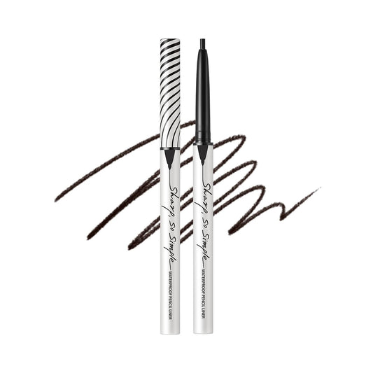 CLIO Sharp So Simple Waterproof Pencil Eye Liner(001 BLACK)