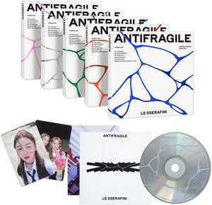 LE SSERAFIM ANTIFRAGILE 2.º Mini Álbum Versión COMPACTA 